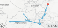  Afghanistan, Pakistan und China: Ein Abenteuer auf der Seidenstraße - 19 Destinationen 