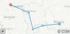  Main River biketour | Würzburg to Frankfurt - 5 destinations 