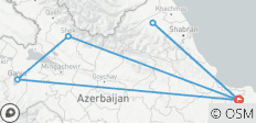  Azerbeidzjan - de uitgebreide reis - 6 bestemmingen 