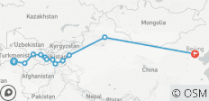  Asie centrale : les routes de rêve du monde - voyage privé guidé - 12 destinations 