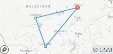  Golden Triangle Of Rajasthan Tour! - 4 destinations 