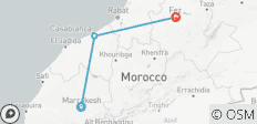  Découvrez les merveilles des villes impériales du Maroc - 3 destinations 