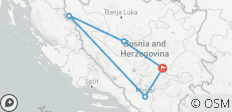  Lo más destacado de Bosnia-Herzegovina - Visita privada guiada - 5 destinos 