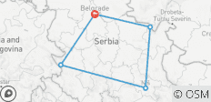  Les hauts lieux de la Serbie - voyage privé guidé - 13 destinations 