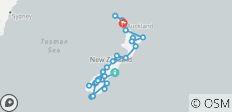  Esprit de la Nouvelle-Zélande (petit groupe, 2025/2026) - 37 destinations 