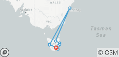 Tasmania Perfecta (Base, 2025/2026, 13 Días) - 11 destinos 