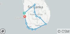  Aventure ultime au Sri Lanka - 13 destinations 