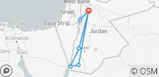  Jordanien Entdeckungsreise - 7 Destinationen 