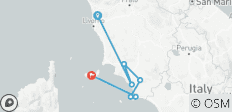  Circuito guiado en ebike por la Toscana | Italia: Lo más destacado del sur de la Toscana y Elba | 8 días - 7 destinos 