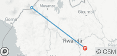  4 jours de randonnée au Rwanda pour les gorilles - 3 destinations 
