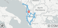  Albania comprehensive - self-drive tour - 22 destinations 