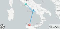  LUMIÈRES DU SUD - DE ROME A PALERME - 6 destinations 