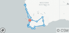  Circuit de l\'arrière-pays du sud-ouest : 13 jours d\'aventure sur la côte et dans la nature sauvage en Australie - 36 destinations 