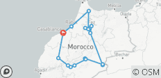  Descubre Marruecos en 12 Días: Recorrido Privado por Ciudades Imperiales, el Sáhara y Más - 16 destinos 