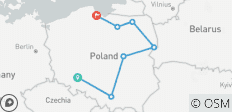  Poland - The Comprehensive Route - Self-Drive Tour - 7 destinations 