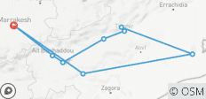  Circuit privé de 3 jours dans le désert du Sahara au départ de Marrakech avec promenade à dos de chameau et campement de luxe - 9 destinations 