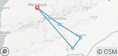  Circuito Privado de 4 Días al Desierto de Erg Chegaga Vía Zagora Desde Marrakech - 5 destinos 