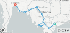  En bici por Saigón Bangkok - 15 destinos 