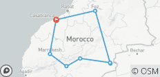  6-Day Authentic Morocco Tour From Casablanca - 8 destinations 