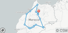  9 Daagse Keizerlijke Rondreis Marokko: Fes naar de majestueuze Sahara-woestijn - 19 bestemmingen 