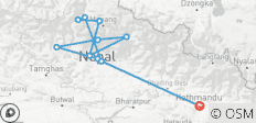  Dhampus / Thapa Peak Climbing - 12 destinations 