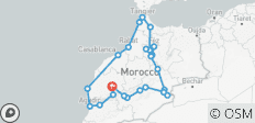  Morocco 14 Days Tour From Marrakech - 24 destinations 