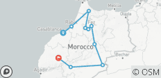  Votre voyage privé au Maroc : Villes impériales et désert du Sahara en 9 jours inoubliables - 10 destinations 