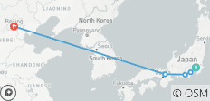  10-daagse hoogtepunten van Japan &amp; China - 6 bestemmingen 