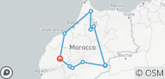  Private 9-Days Morocco Tour from Marrakesh via Sahara, Fes &amp; Chefchaouen - 11 destinations 