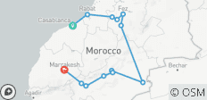  7 Days Morocco Highlights Tour From Casablanca To Marrakech Via Desert - 13 destinations 