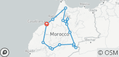  Morocco Tour 6 Days From Casablanca - 16 destinations 