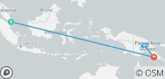  South Sea Alpine: Mount Giluwe &amp; Mount Wilhelm (from Singapore to Port Moresby) - 8 destinations 