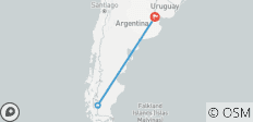  2 Tage und 1 Nacht El Calafate erleben mit Flug ab Buenos Aires - 3 Destinationen 