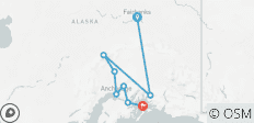  Alaska: America\'s Last Frontier (Fairbanks, AK to Anchorage, AK) - 8 destinations 