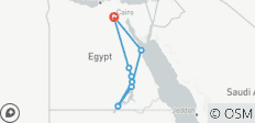  12 Days Classical Tour in Egypt &amp; Nile Cruise (Cairo - Giza - Luxor - Aswan - Hurghada) - 9 destinations 