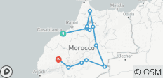  12 Day; Casablanca to Marrakech Private tour - 12 destinations 