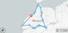  Circuito de 12 días por Marruecos desde Casablanca - 20 destinos 