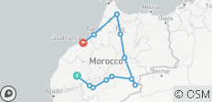  Majestic Morocco: A 10-Day Cultural and Desert Adventure - 12 destinations 