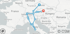  Mitteleuropa Rundreise (17 Destinationen) - 17 Destinationen 