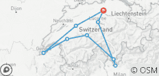  Swiss Capitals (9 destinations) - 9 destinations 