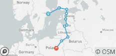  Baltic Capitals (12 destinations) - 12 destinations 