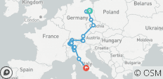  Von Berlin nach Rom - 13 Destinationen 