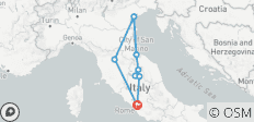  In the heart of Italy - 8 destinations 