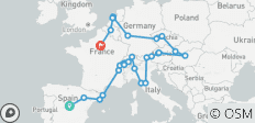  Große Entdeckungsreise (54 Reiseziele) - 54 Destinationen 