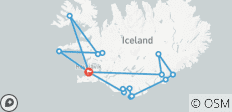  Iceland Winter Express - 4 days - 16 destinations 