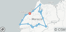  10 Days Luxury Morocco Tour: Casablanca to the Sahara Desert (20+ Destinations) - 22 destinations 