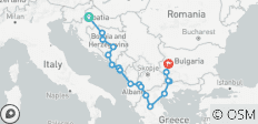  Balkan Dreams end Bulgaria (including Kastoria) - 18 destinations 