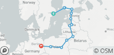  Baltic Capitals End Berlin (14 destinations) - 14 destinations 