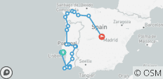  All of Portugal and Galicia (23 destinations) - 23 destinations 