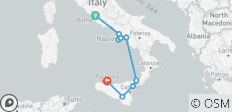  Beautiful Campania and Sicily - 9 destinations 